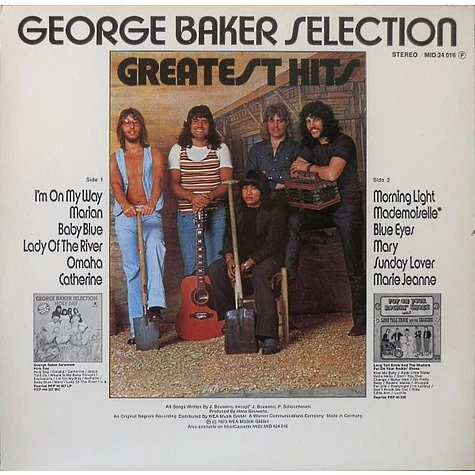 George Baker Selection - Greatest Hits