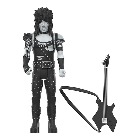 Mötley Crüe - Nikki Sixx (Shout At The Devil - Black & White) - ReAction Figure