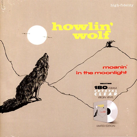 Howlin Wolf - Moanin In The Moonlight Crystal Clear Vinyl Edition