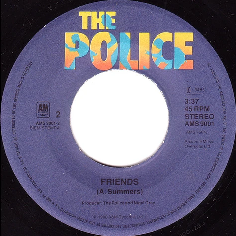 The Police - Don't Stand So Close To Me