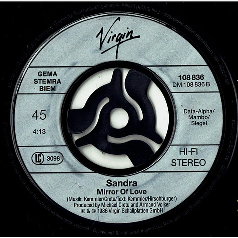 Sandra - Midnight Man