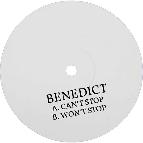 Benedict - Can't Stop