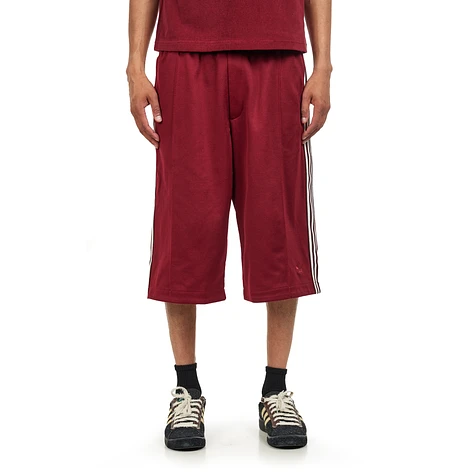 adidas x Wales Bonner - Track Shorts (Collegiate Burgundy) | HHV
