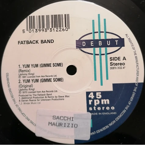 The Fatback Band - Yum Yum (Gimme Some) (Remix)