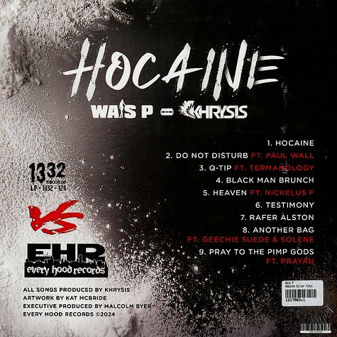 Wais P - Hocaine Silver Vinyl Edition