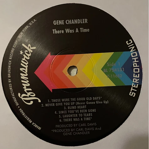 Gene Chandler - There Was A Time!