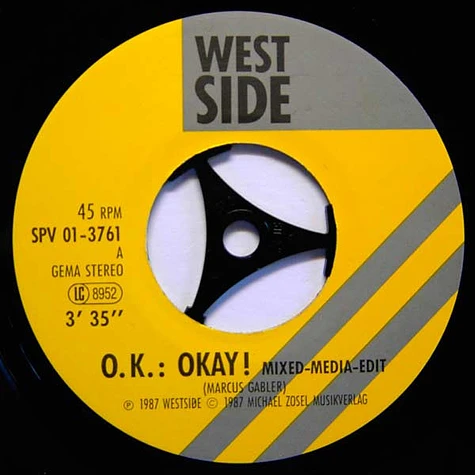 O.K. - Okay! (Mixed Media Edit)