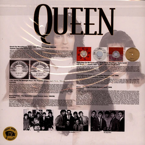 Queen - Knock On Wood White Vinyl Edition