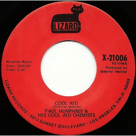 Paul Humphrey & His Cool Aid Chemists - Cool Aid / Detroit