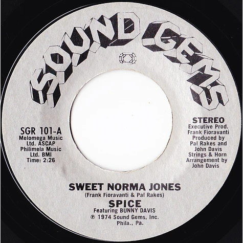 Spice - Sweet Norma Jones