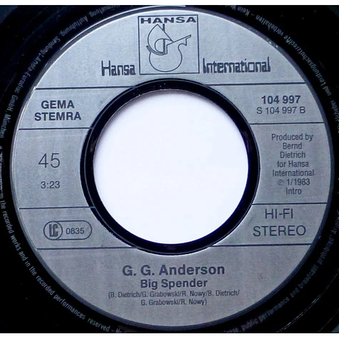 G.G. Anderson - I'm Alive