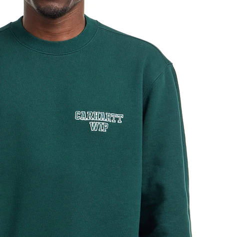 [CARHARTT]★韓国人気★ALUMNI SWEATSHIRT Carhartt WIP Alumni Sweatshirt, Dark Fir | Official Online Store