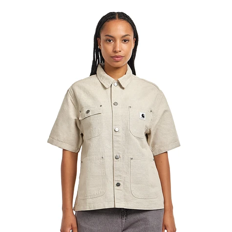 Carhartt WIP - W' S/S Michigan Shirt "Sullivan" Canvas, 7.4 oz