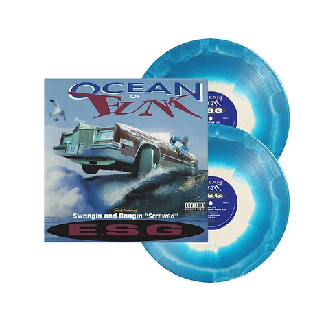 E.S.G. - Ocean Of Funk Blue / White Vinyl Edition