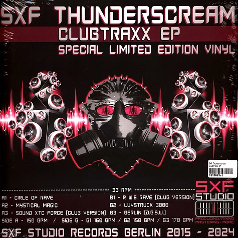 Sxf Thunderscream - Clubtraxx EP