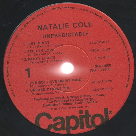 Natalie Cole - Unpredictable