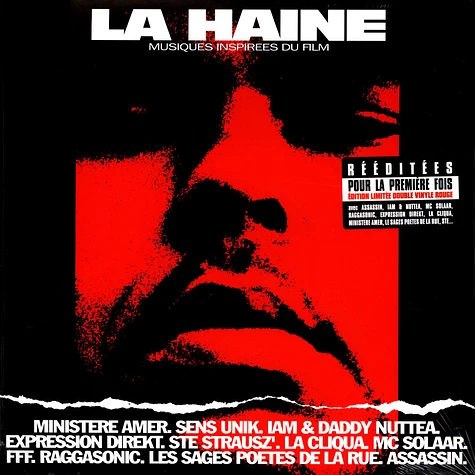 V.A. - OST La Haine (DT: Hass) Red Vinyl Edition