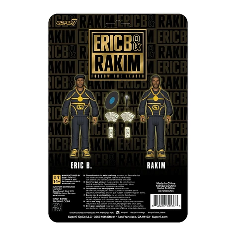 Eric B. & Rakim - Eric B. & Rakim (Follow the Leader) 2-Pack - ReAction Figures