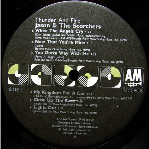 Jason & The Scorchers - Thunder And Fire