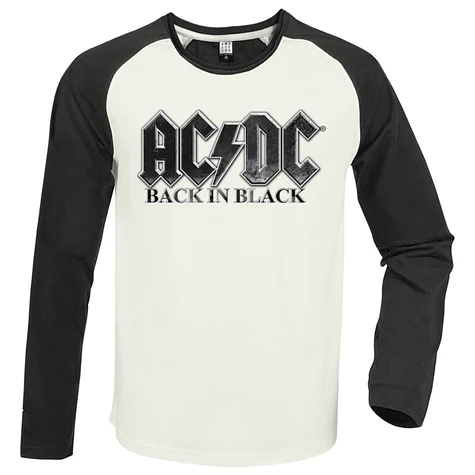 AC/DC - Back In Black Baseball Jersey