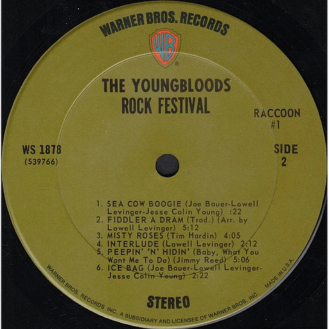 The Youngbloods - Rock Festival