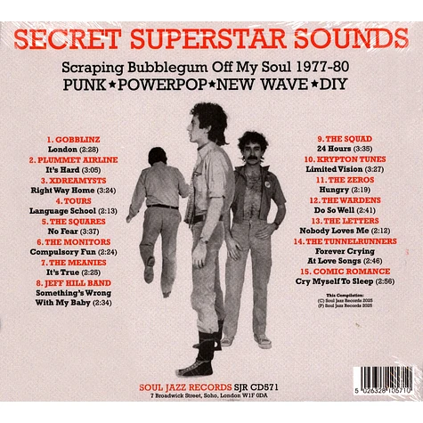 Soul Jazz Records presents - Secret Superstar Sounds (1977-1980)