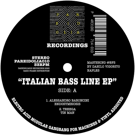 V.A. - Italian Bass Line EP