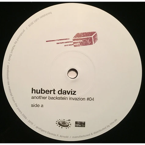 Hubert Daviz - Another Backstein Invazion #04