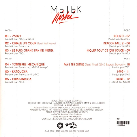 Metek - Riski