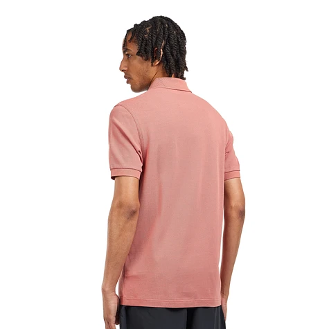Fred Perry - Plain Fred Perry Shirt (Putty Pink / Navy) | HHV Fred Perry - Plain Fred Perry Shirt (Putty Pink / Navy) | HHV