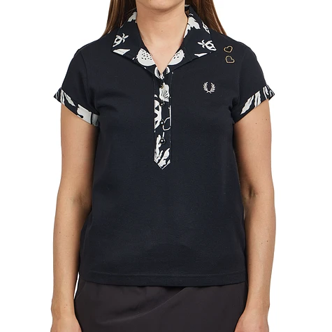 Fred Perry x Amy Winehouse Foundation - Printed Trim Polo