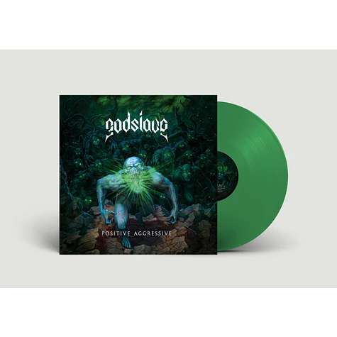 Godslave - Positive Aggressive Limited Green Vinyl Edition