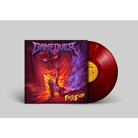 Game Over - Face The End Marbled Red Vinyl Edition