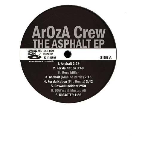 Aroza Crew - The Asphalt EP