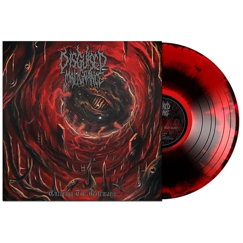 Disguised Malignance - Entering The Gateways Limited Redblack Swirl Vinyl Edition