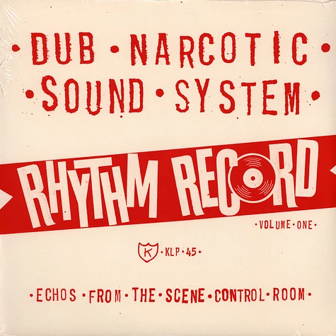 Dub Narcotic Sound System - Rhythm Record Vol. One