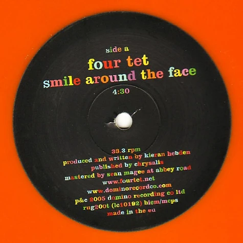 Four Tet - Smile Around The Face