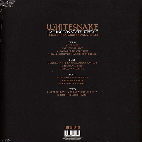 Whitesnake - Washington State Wipeout