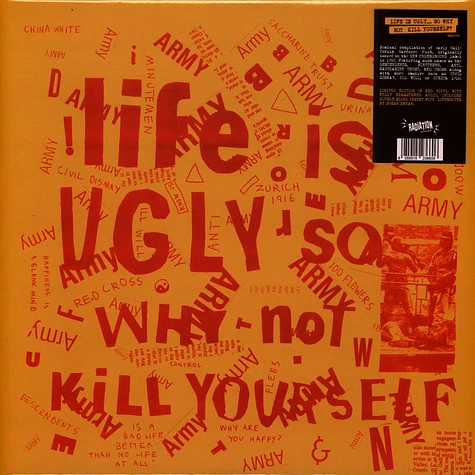 V.A. - Life Is Ugly So Why Not Kill Yourself Red Vinyl Edition