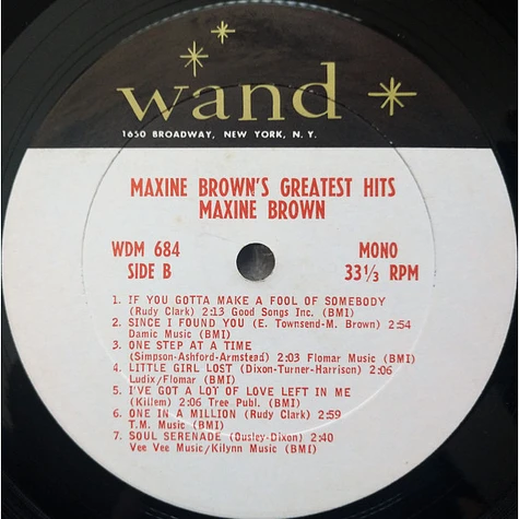 Maxine Brown - Maxine Brown's Greatest Hits