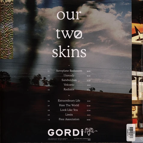 Gordi - Our Two Skins Crisp White Vinyl Edition