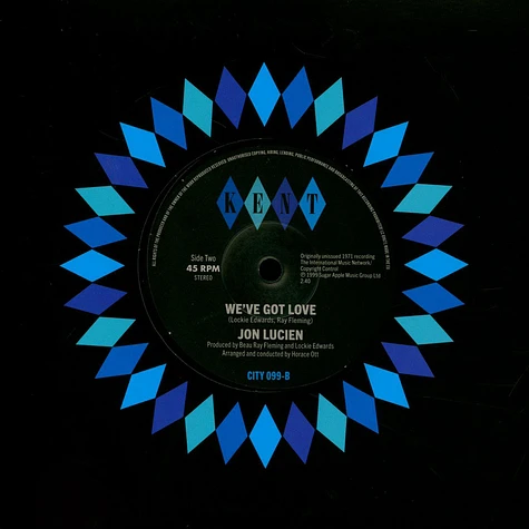 Jon Lucien - Search For The Inner Self / We've Got Love
