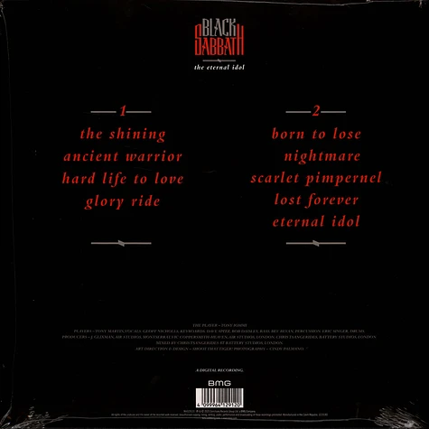 限定盤2枚組 BLACK SABBATH Eternal Idol メタル