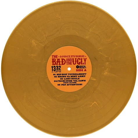 A-F-R-O X Stu Bangas - The Bad And The Ugly Golden Vinyl Edition