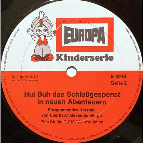 Eberhard Alexander-Burgh - Hui Buh Das Schloßgespenst In Neuen Abenteuern