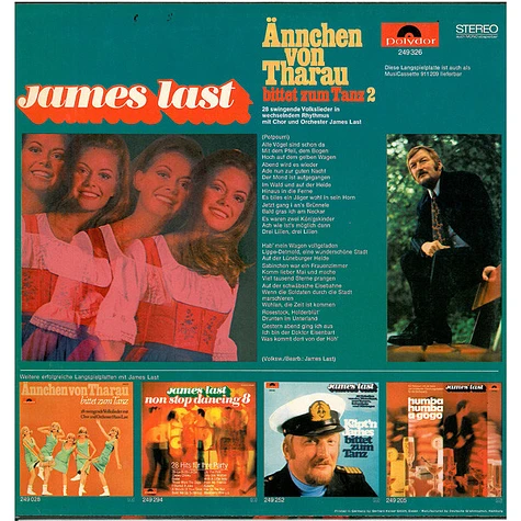 James Last - Ännchen Von Tharau Bittet Zum Tanz 2