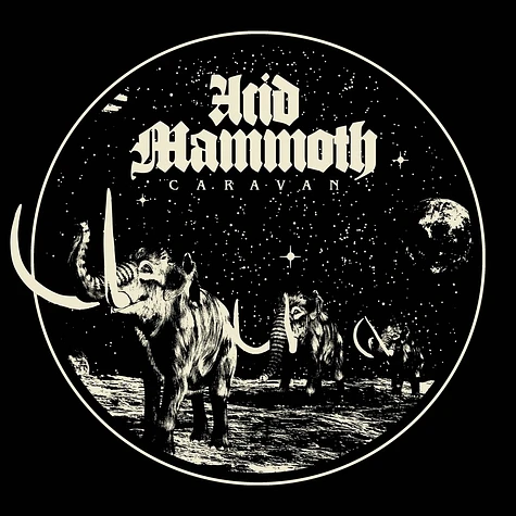 Acid Mammoth - Caravan Quad Black / Neon Green Vinyl Edition