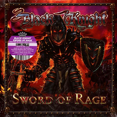 Scott Ian - OST Black Knight Sword Of Rage (Pinball) Record Store Day 2025 Purple Marbled Vinyl Edition