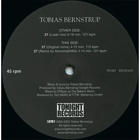 Tobias Bernstrup - 27