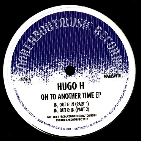 Hugo H - On To Another Time EP